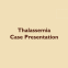 THALASSEMIA